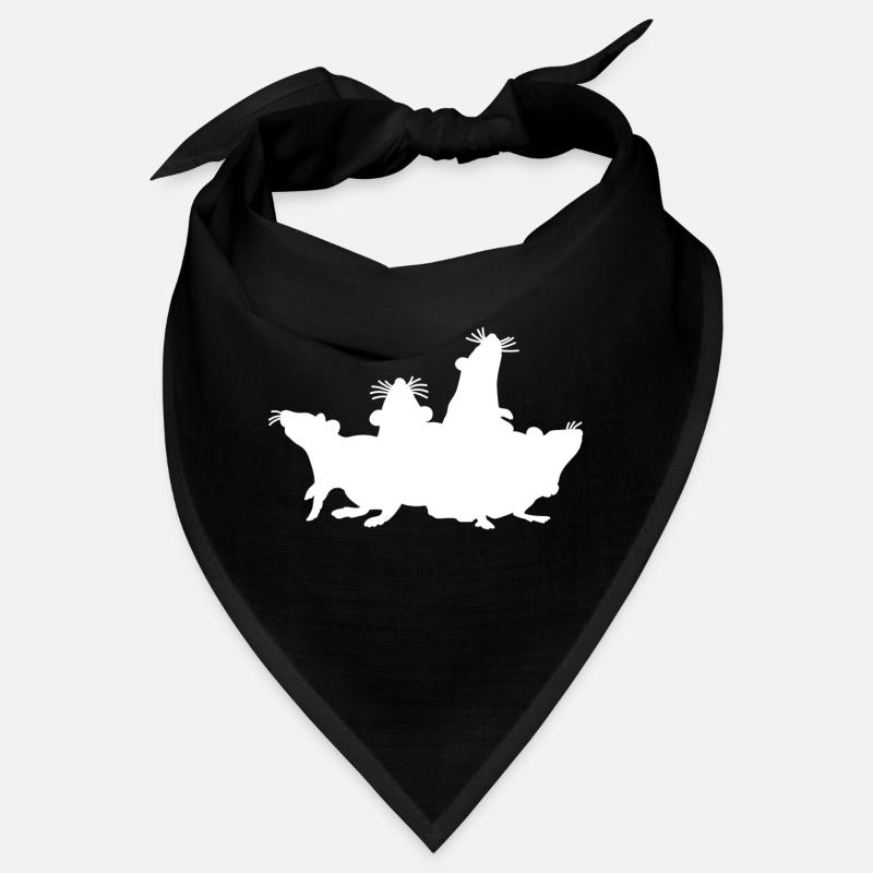 Ratpack Rats Motif Bandana