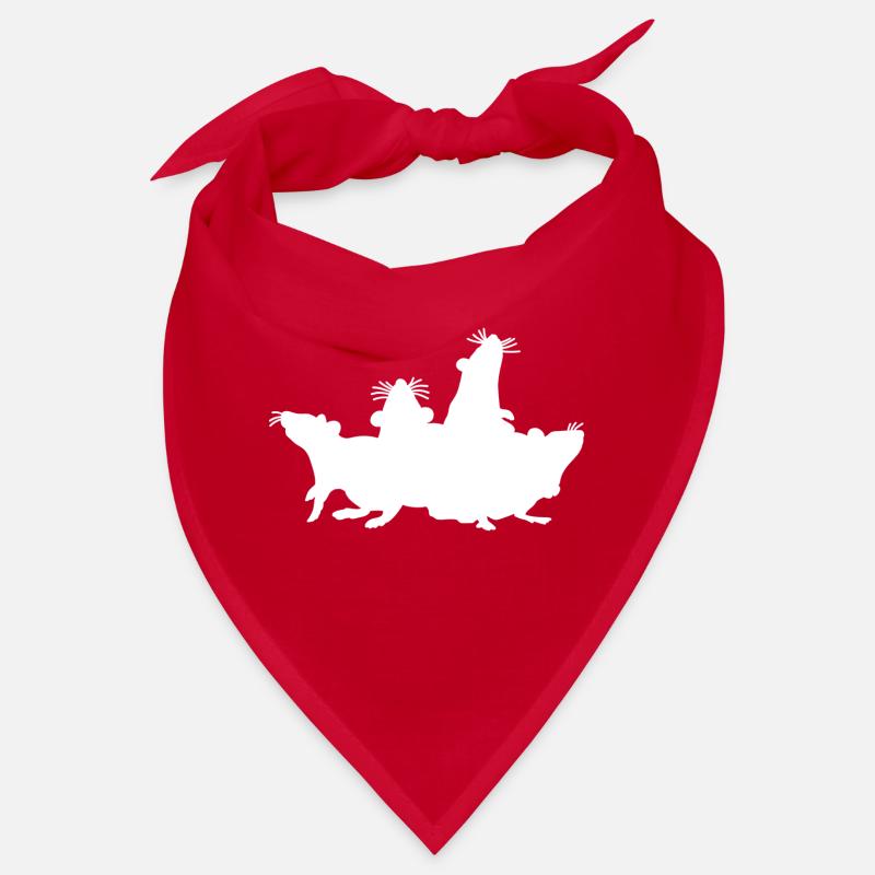 Ratpack Rats Motif Bandana