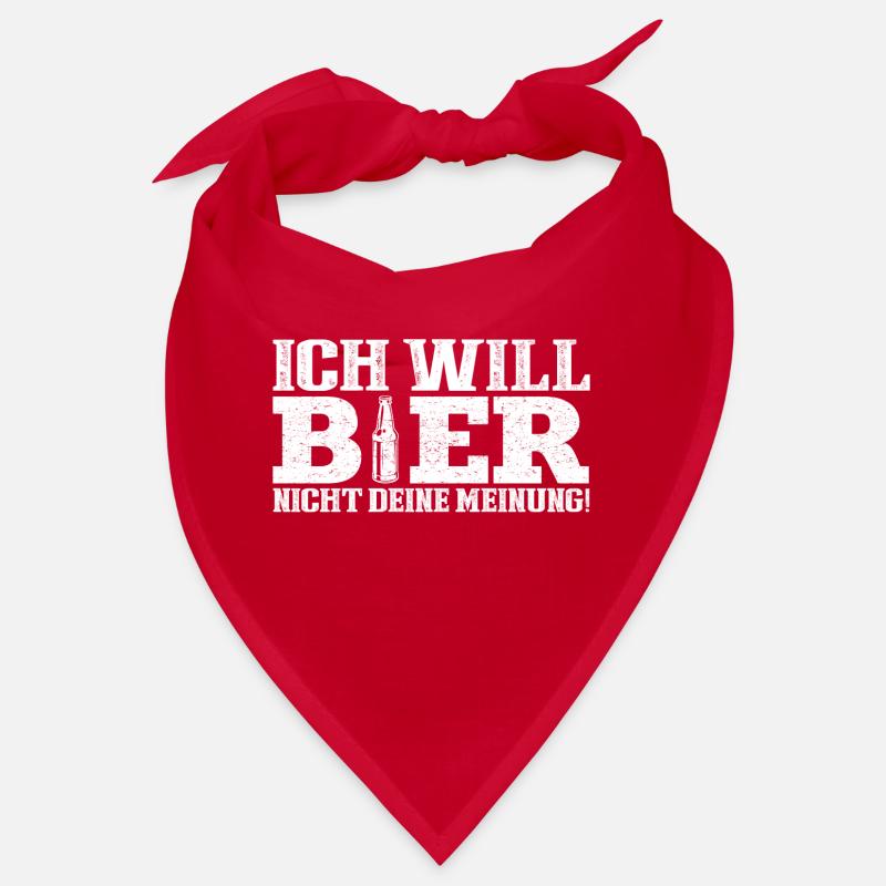 Ich will ein Bier nicht deine Meinung! Bandana
