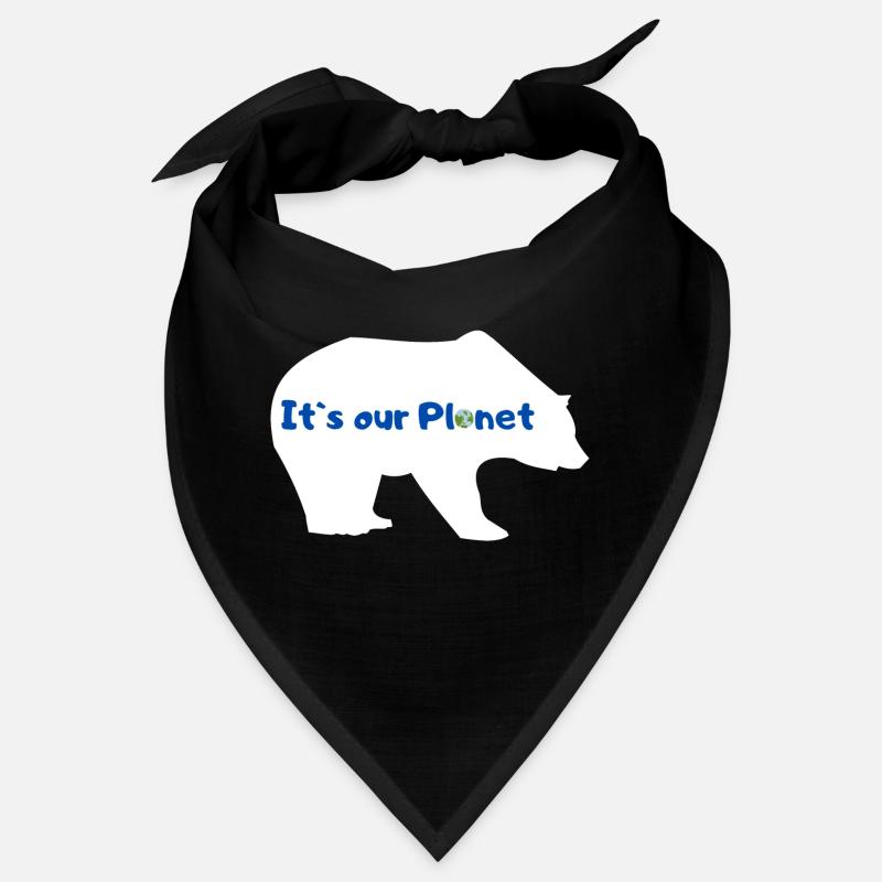 Eisbär Klimaschutz Klimawandel Klima Bandana