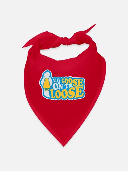 goose on the loose - Bandana - red - Front