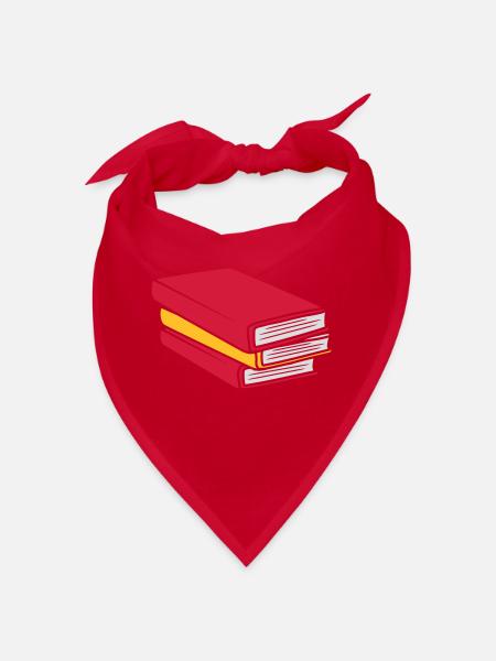 Concevoir des bandes dessinées empilées - Bandana - rouge - Devant