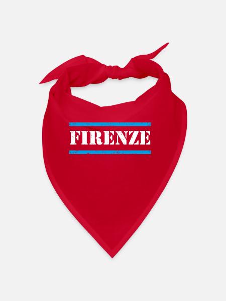 Florenz - Bandana - Rot - Vorne