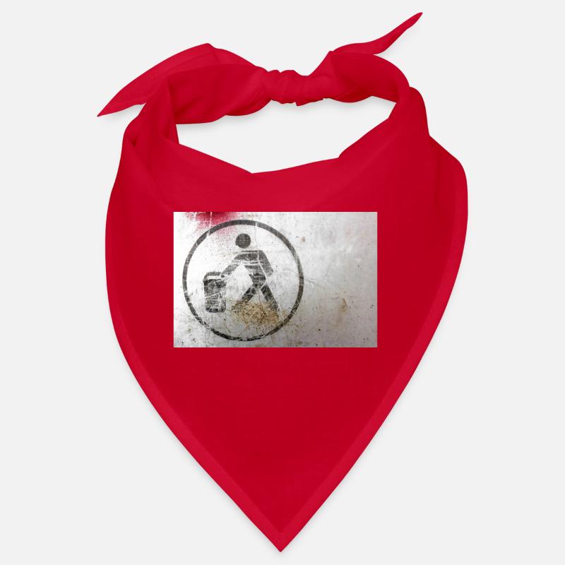 Throwing trash Bandana