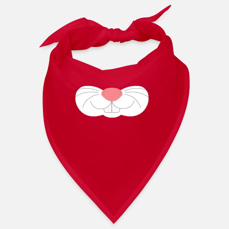 Cute bunny nose Bandana