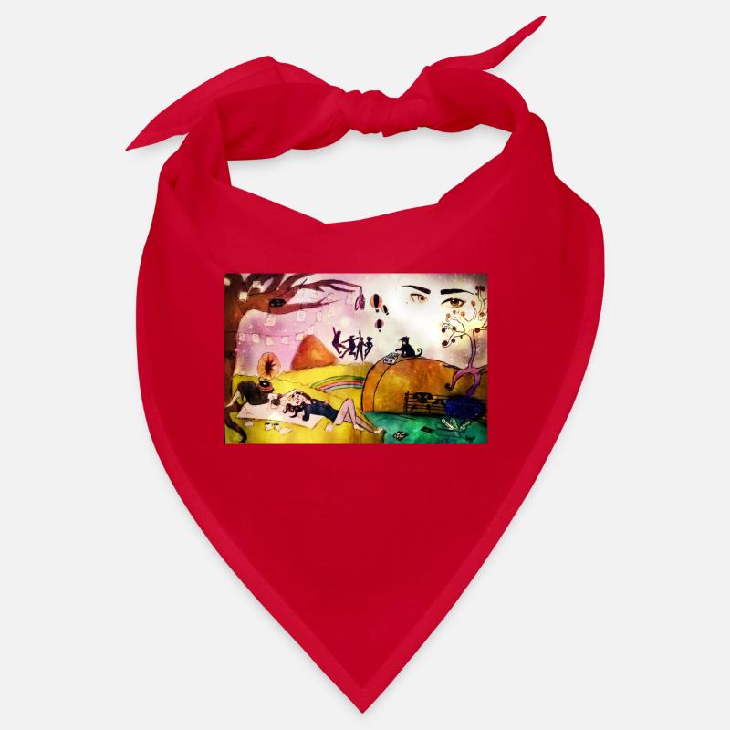 abstrakte Kunst Bandana