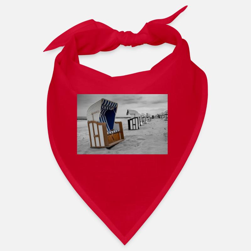 Strandkorb an der Ostsee Bandana