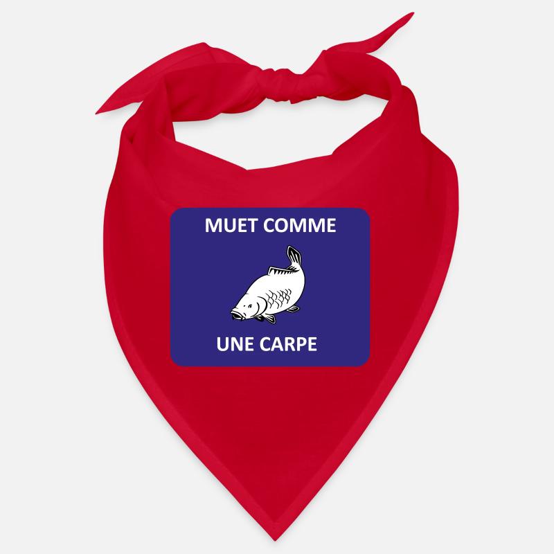 Muet comme une carpe Bandana