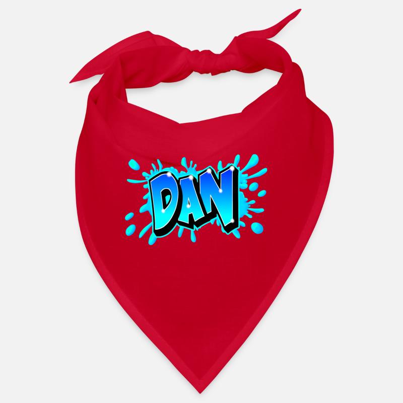 Graffiti "DAN" imprimabe sur tout support ! Bandana