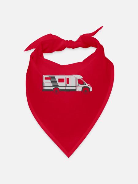 Jumper Boxer Ducato Wohnmobil Seite 2019 - Bandana - Rot - Vorne