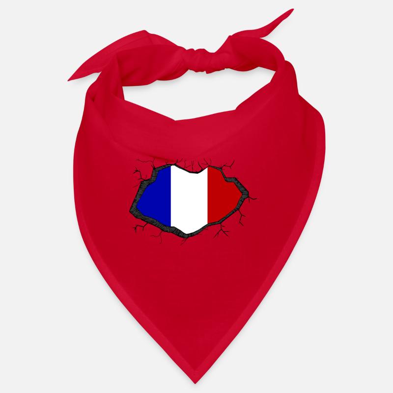 Frankreich Flagge Bandana