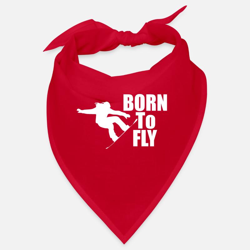 Snowboard Snowboarder Bandana