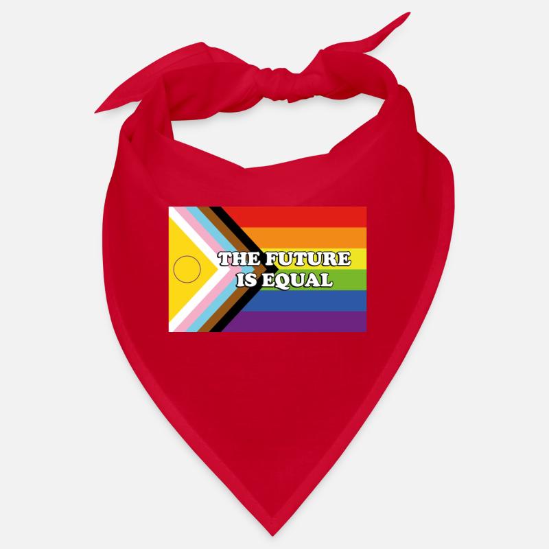 Fierté inclusive Progrès Drapeau L’AVENIR EST ÉGAL Bandana