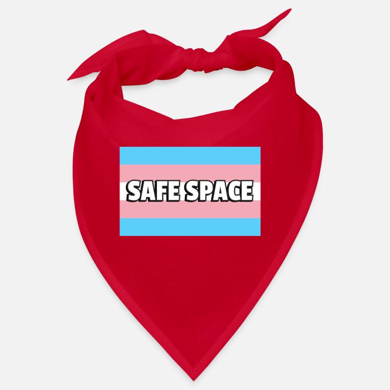 Trans Pride SICHERER RAUM Bandana