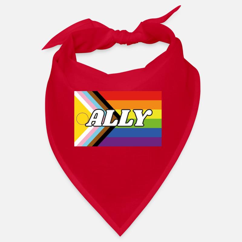 Drapeau de progrès Ally Inclusive Pride Bandana