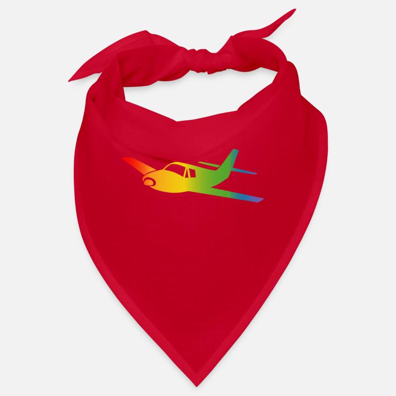 Airplane Rainbow Course Bandana
