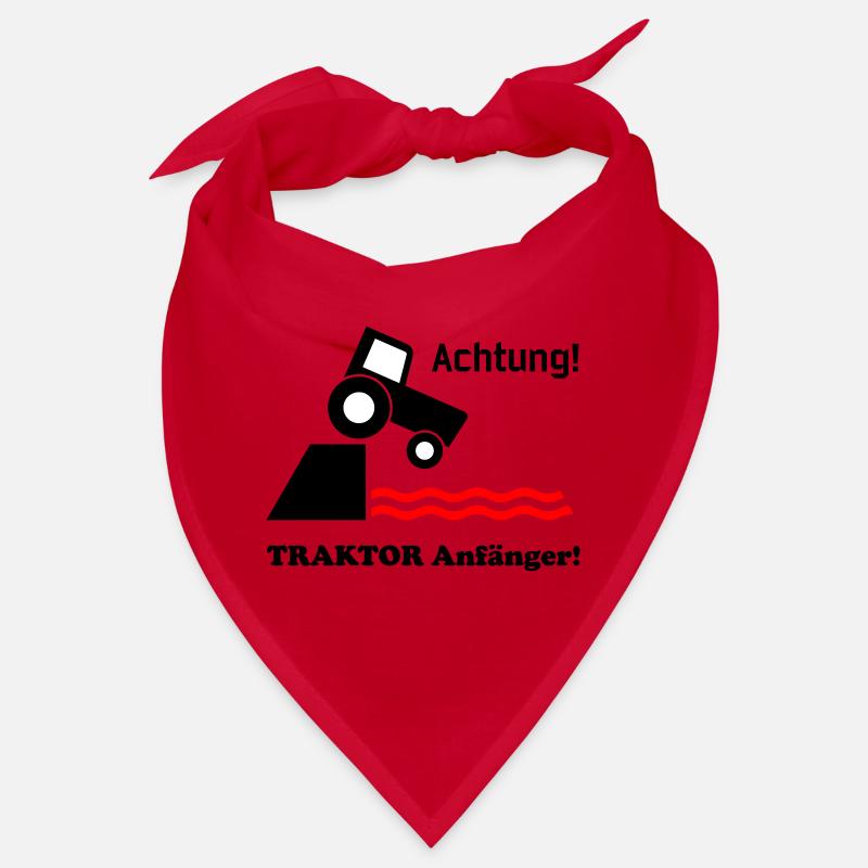 Traktor Anfaenger - Bandana - Rot