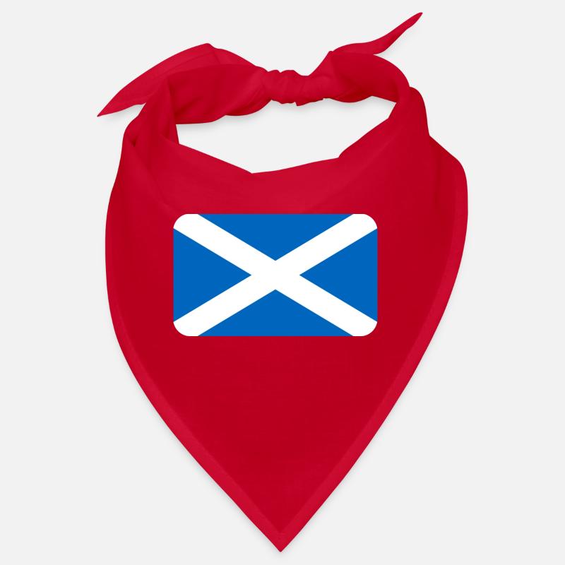 SCOTLAND FLAG round corner 400 dpi Bandana