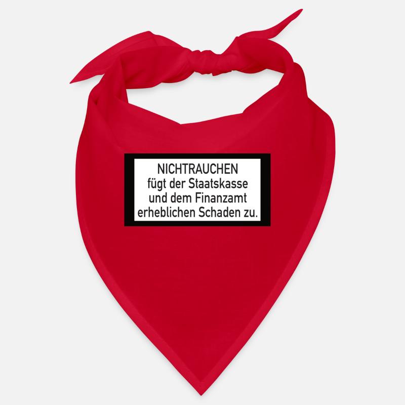 Nichtrauchen Dampfen Bandana