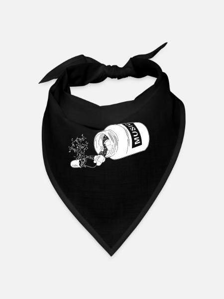 Medizin Musik - Bandana - Rot - Vorne