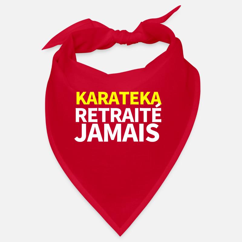 Karateka retraité - idee cadeau karate Bandana