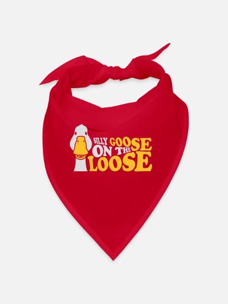 goose on the loose - Bandana - red - Front