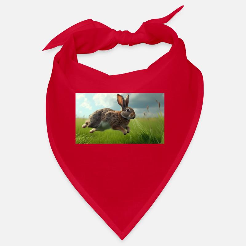 Jumping Rabbit Bandana