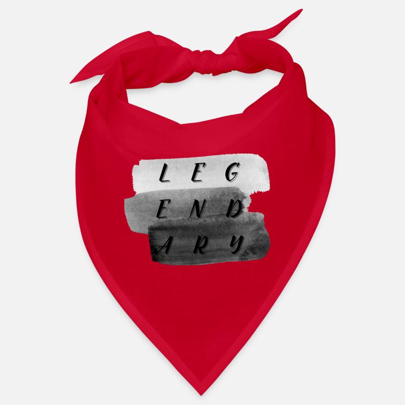 Legendary Brush Stroke Typography Bandana