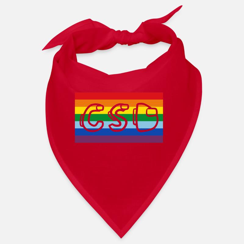 Rainbow Banner CSD Bandana