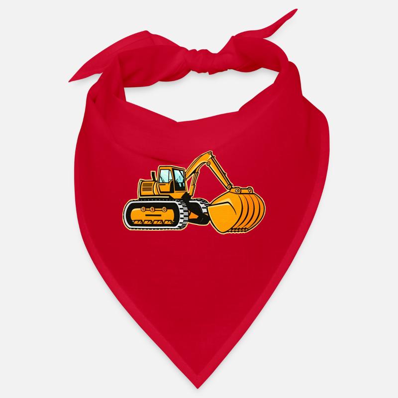 Large Crawler Excavator Bandana