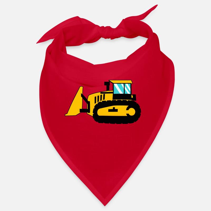 Large Caterpillar Tracked Tractor Bandana