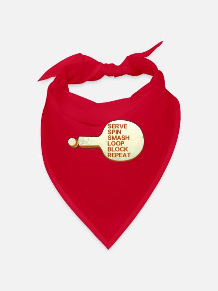 Table tennis - Bandana - red - Front