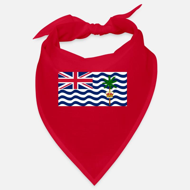 British Indian Ocean Territory - Bandana - red