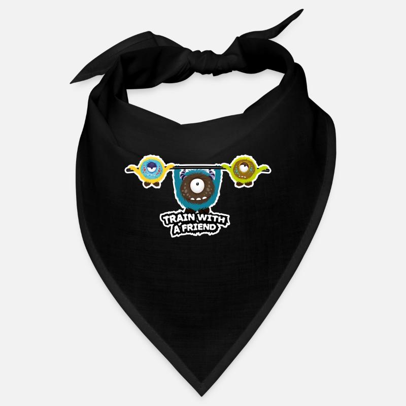 Trainiere mit einem Freund Bandana