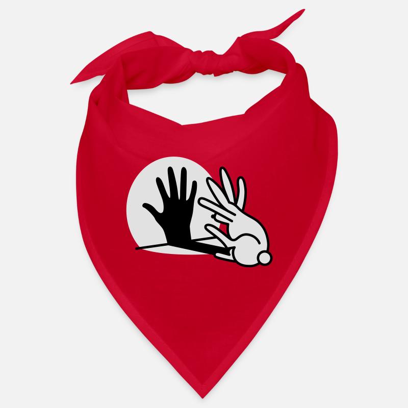 hand shadow rabbit 2 clr Bandana