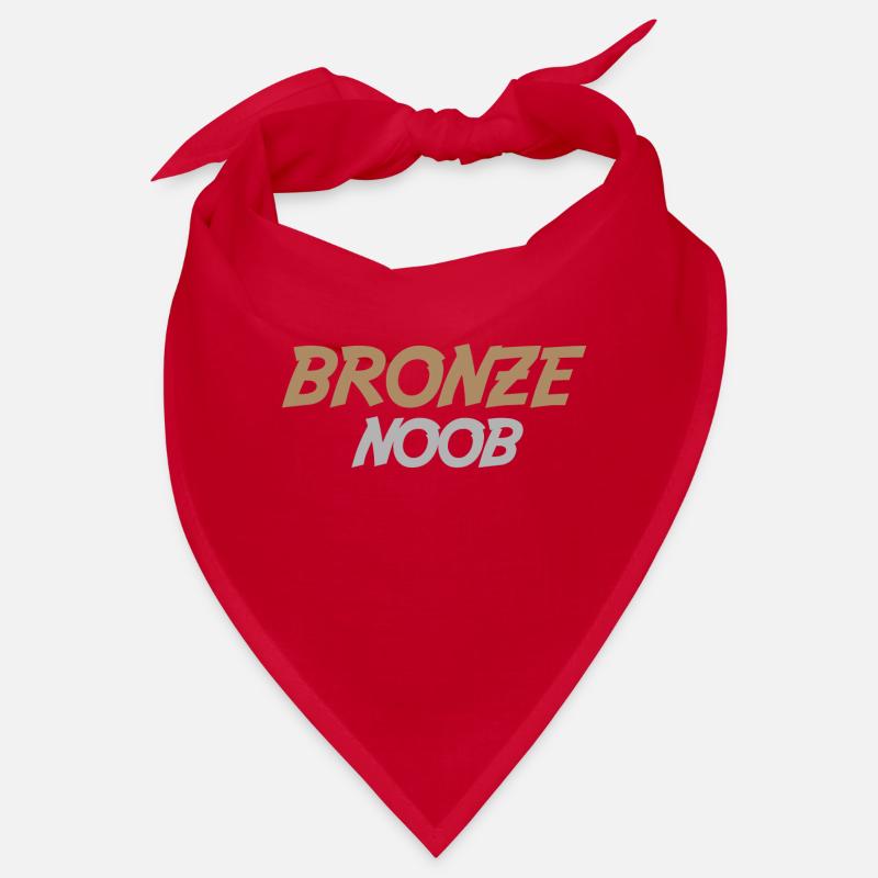 Conception de cadeau de jeu gamer bronze noob Bandana