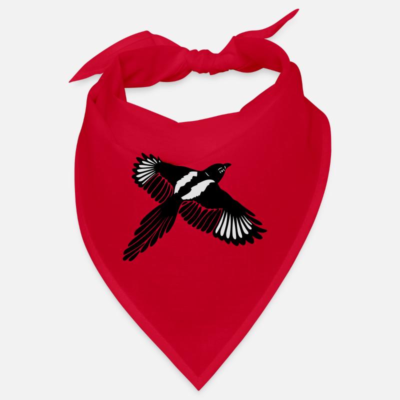 Große Elster, magpie Bandana