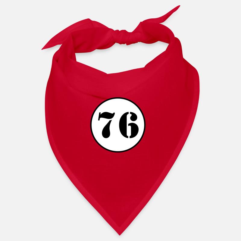 NUMÉRO 76 soixante-seize cadeau d'anniversaire Bandana