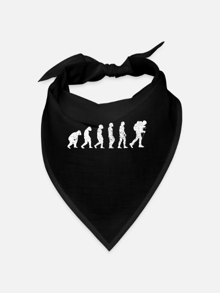 Hiking Mountain Climbing Mountaineering Mountains Bouldering - Bandana - red - Front