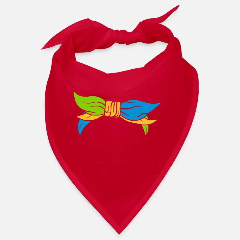 Bunte weibliche Kopfbedeckung Kopftuch Bandana