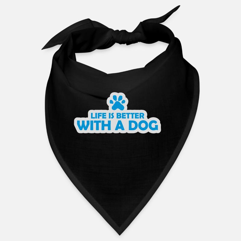 mieux avec un chien Bandana