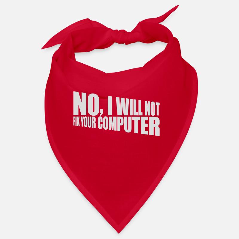 Ne pas réparer votre ordinateur Bandana