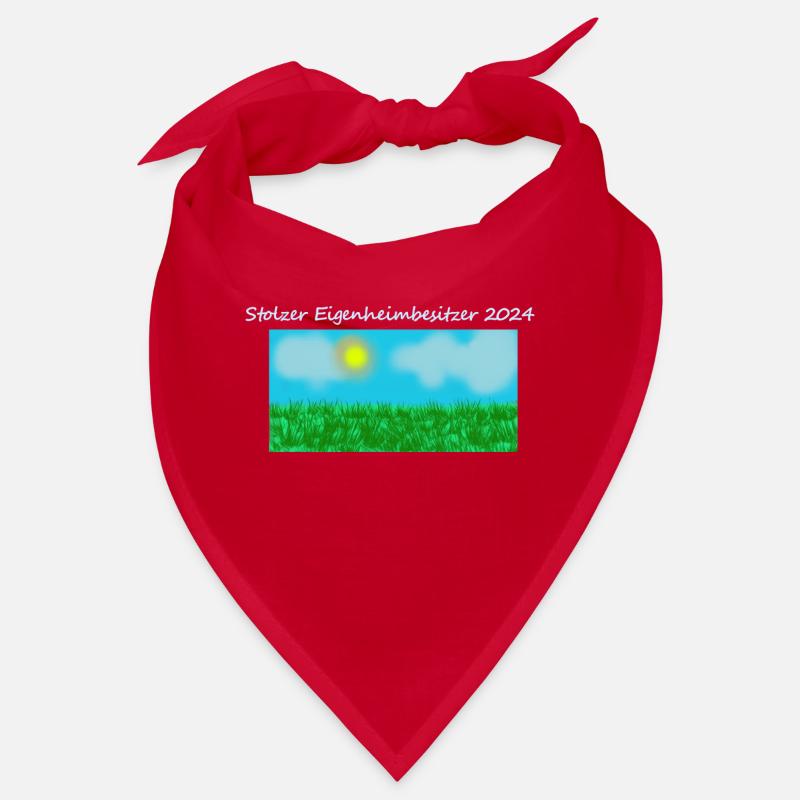 Stolzer Eigenheimbesitzer 2024 neu Bandana
