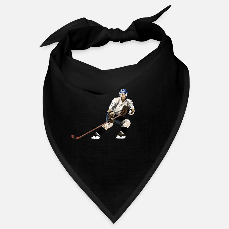 Eishockey Stürmer im Einsatz Bandana