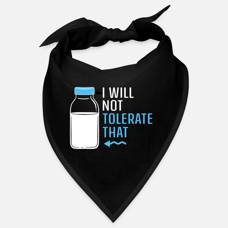 Milk Lactose Flatulence Bandana