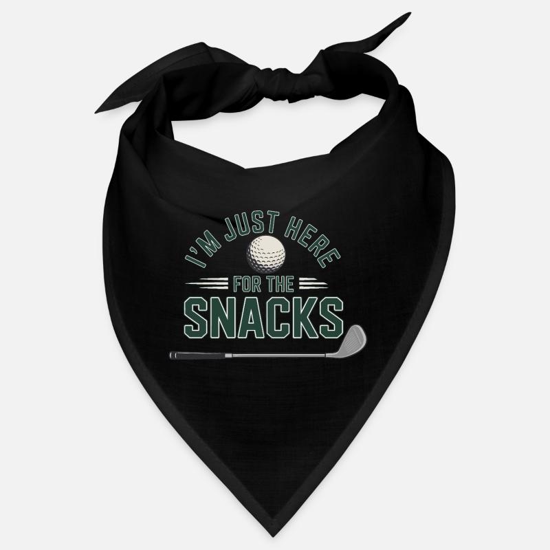 I'm here for snacks only Bandana
