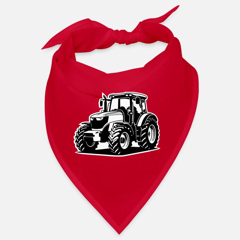 Traktor / Trecker / Schlepper (2-farbig) Bandana