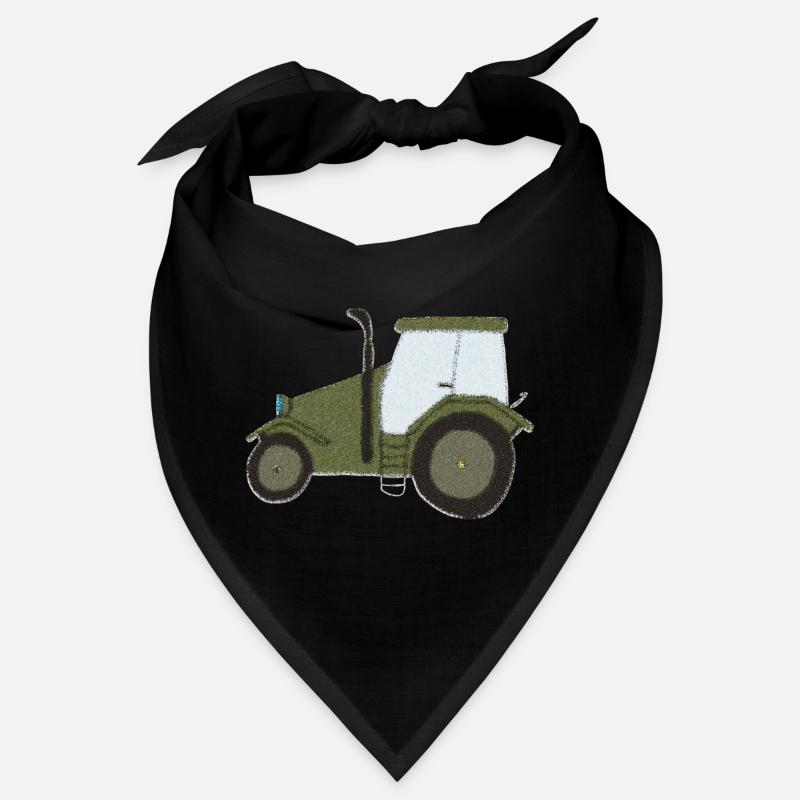 traktor oldtimer impressionismus Bandana