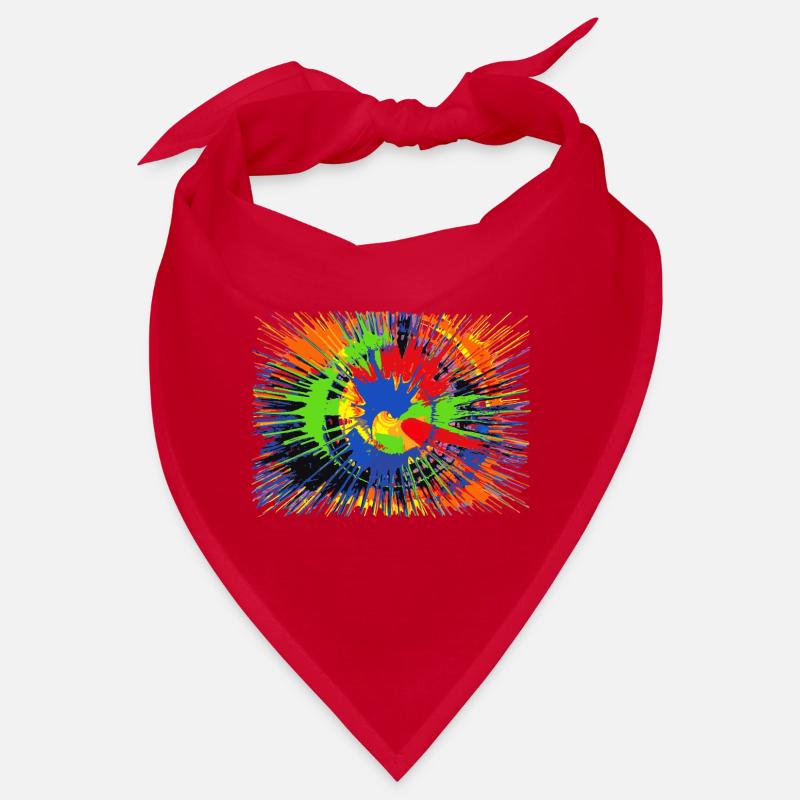 Farbkleckse Bandana