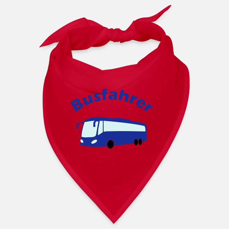 Busfahrer Design - Bandana - Rot